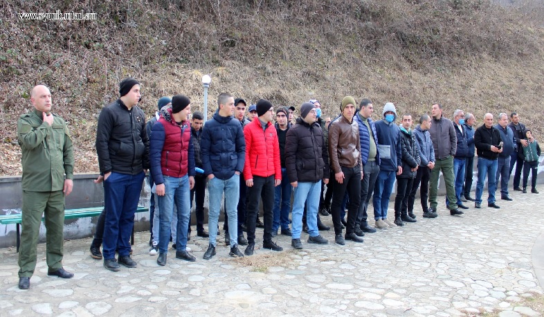 Ձմեռային զորակոչ Սյունիքում