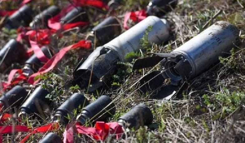 В Аскеранском районе, городах Мартуни и Степанакерт планируется обезвреживание боеприпасов