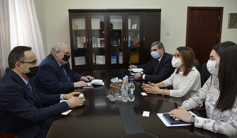 Заместитель министра юстиции обсудила с послом Польши в РА вопросы, касающиеся службы пробации