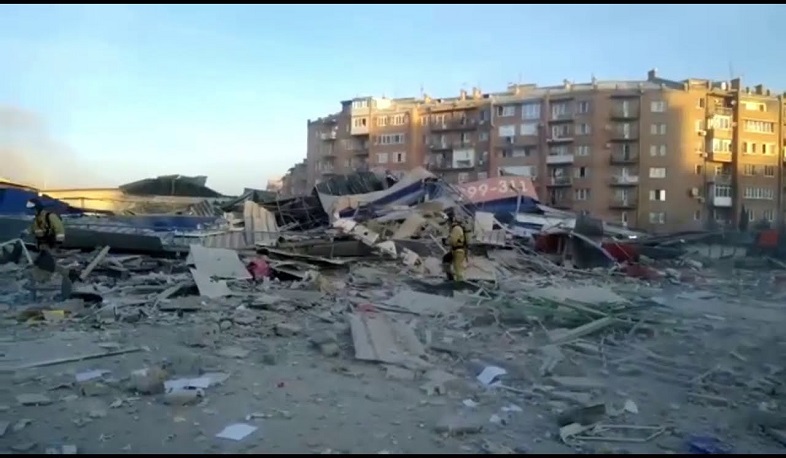 Գազի պայթյունից ավերվել է Վլադիկավկազի սուպերմարկետը