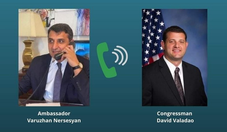ԱՄՆ-ում ՀՀ դեսպանը կոնգրեսական Վալադաոյի հետ քննարկել է հայ գերիների վերադարձի հարցը