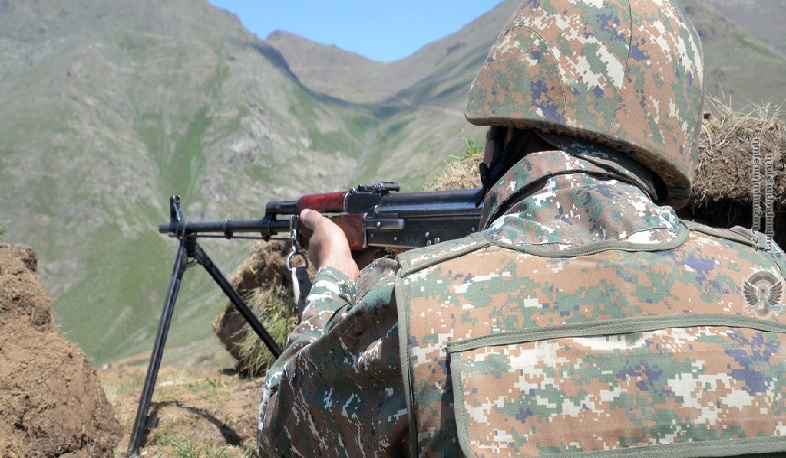 No border incidents were registered along the Armenian-Azerbaijani line of contact. MoD