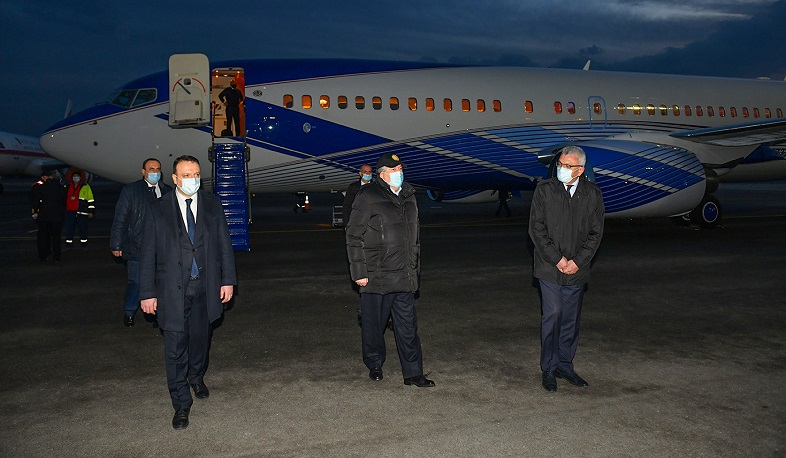 Армен Саркисян вернулся в Ереван