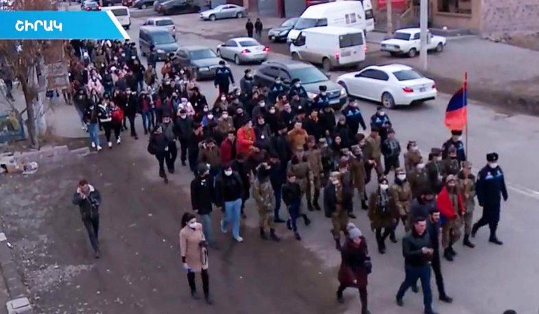 Միասնության երթ՝ ի հիշատակ Արցախյան պատերազմի հերոսների