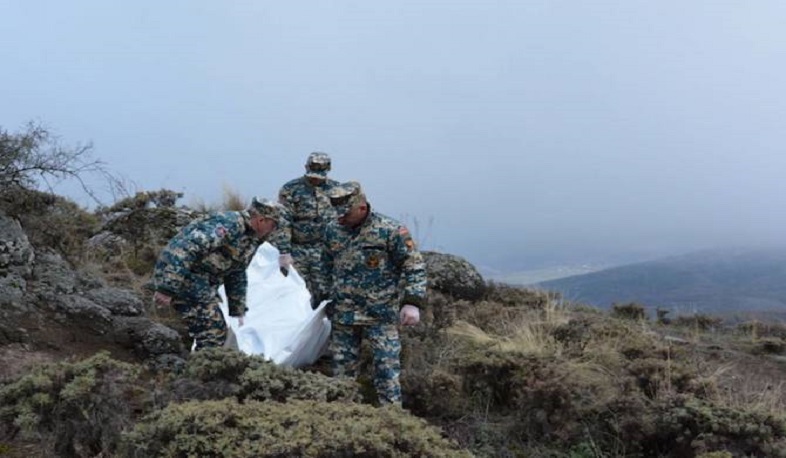 На участке Матагиса армянской стороне передано тело военнослужащего
