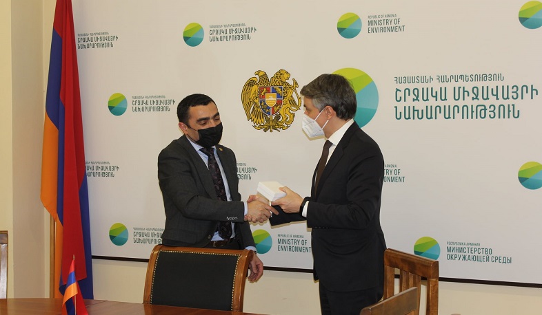 Ռոմանոս Պետրոսյանը հրաժեշտի հանդիպում է ունեցել ՄԱԿ-ի Զարգացման ծրագրի մշտական ներկայացուցչի հետ