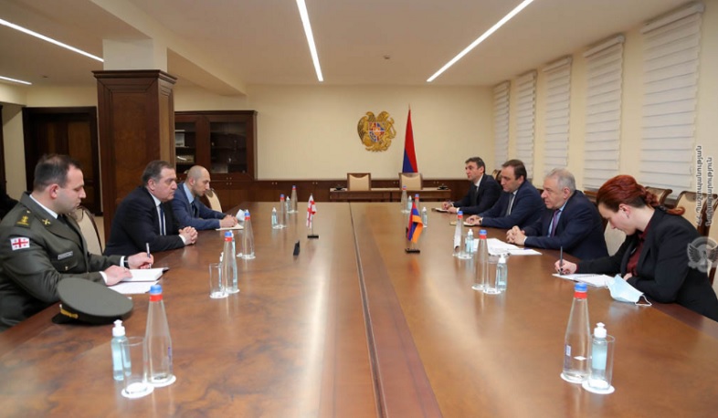 RA Minister of Defense received the Ambassador of Georgia to Armenia