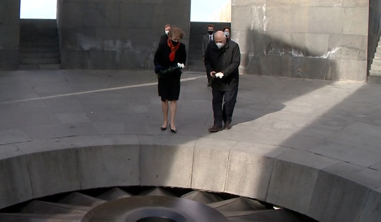 Венди Мортон посетила Цицернакаберд