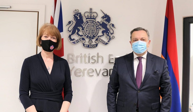 The new office of the UK Embassy has officially opened in Yerevan