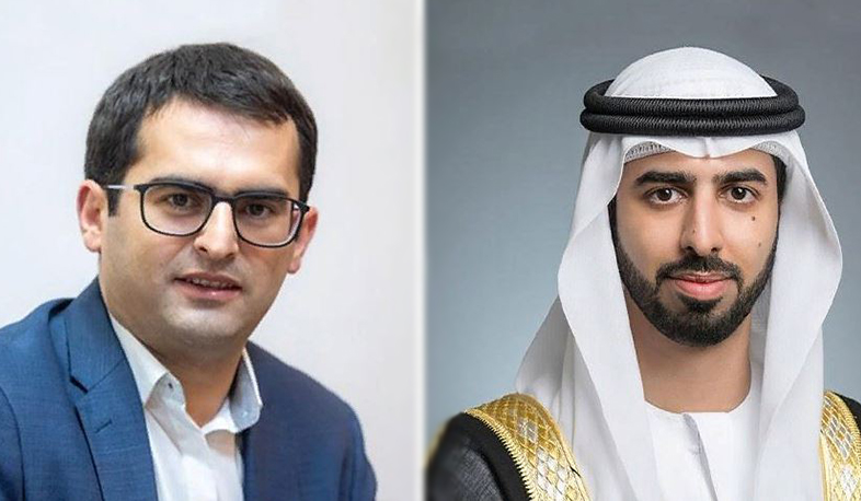 Հակոբ Արշակյանը տեսազրույց է ունեցել Արաբական Միացյալ էմիրությունների գործընկերոջ հետ