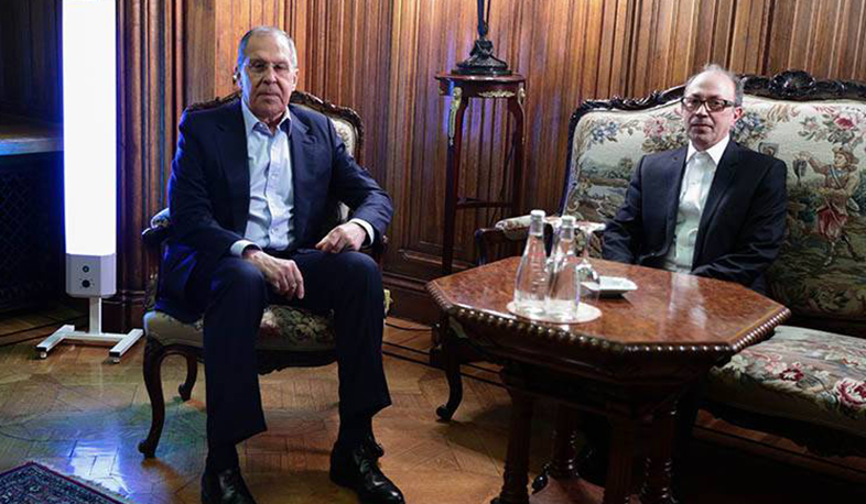 Ara Aivazian met with Sergey Lavrov