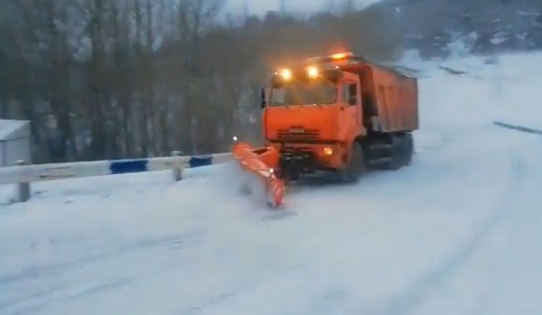 Արթիկում ձյուն է տեղում, Աշոցքում բուքը շարունակվում է, կան դժվարանցանելի ճանապարհահատվածներ. Շիրակի մարզպետարան