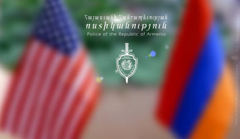 Հանդիպում ոստիկանությունում ԱՄՆ դեսպանության ներկայացուցիչների հետ