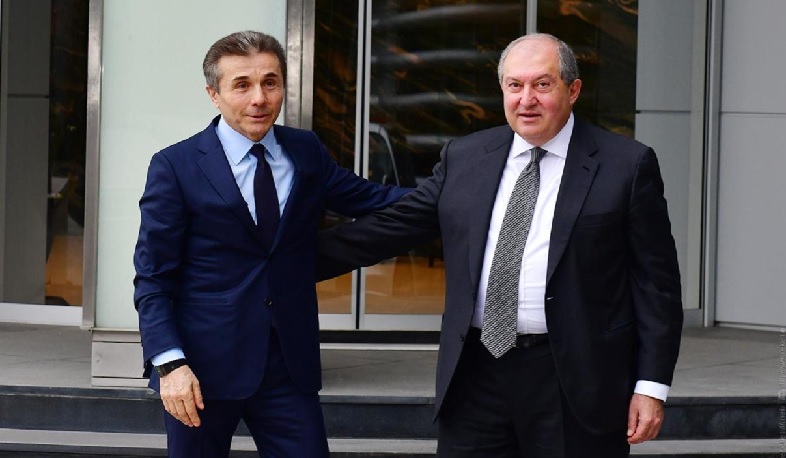 Արմեն Սարգսյանը շնորհավորել է Բիձինա Իվանիշվիլիին՝ ծննդյան 65-ամյակի առթիվ