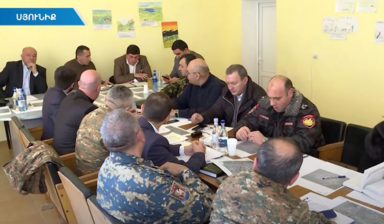 Կայացել է Սյունիքի անվտանգային հարցերով զբաղվող աշխատանքային խմբի 3-րդ նիստը
