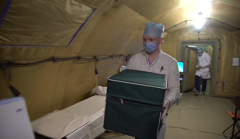 Vaccination of the Russian peacekeeping contingent with the second component of the Sputnik-V vaccine has been completed in NK