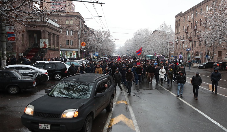 Բողոքի ակցիաներ Երևանում. մի շարք փողոցներ փակ են