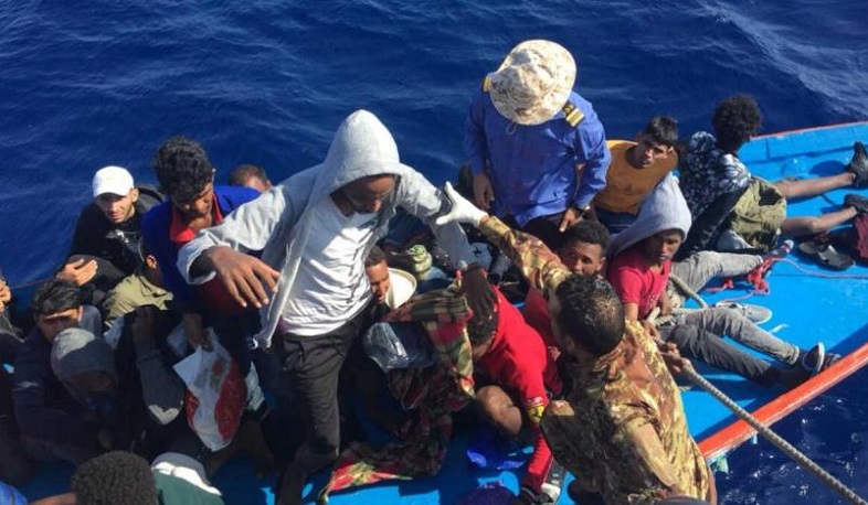 Իտալիայի ափերին ջրասույզ է եղել փախստականներ փոխադրող նավ