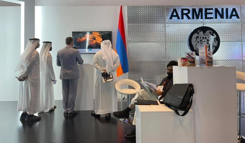 IDEX-2021-ի հայաստանյան տաղավարում ներկայացված ընկերությունների նկատմամբ մեծ հետաքրքրություն կա. Նարեկ Մկրտչյան