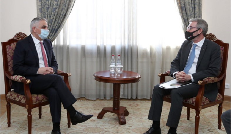 Փոխվարչապետ Մհեր Գրիգորյանն ընդունել է Շվեդիայի դեսպանին