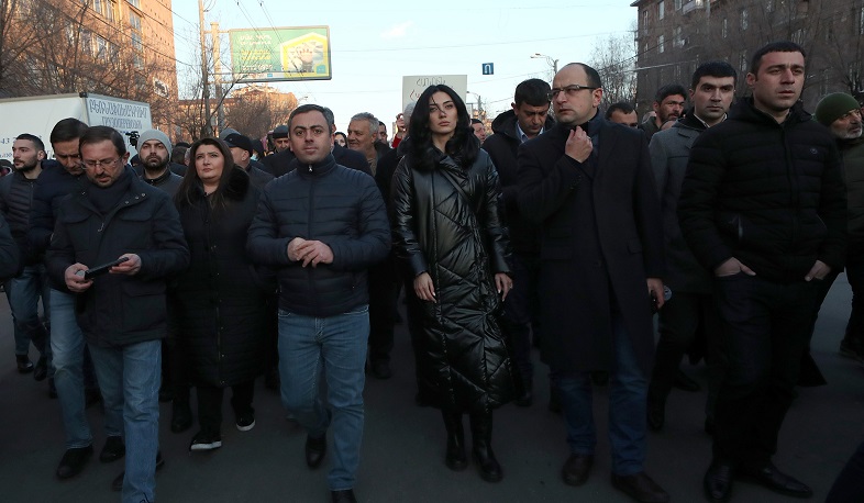 «Հայրենիքի փրկության շարժումը» երթ է անցկացնում