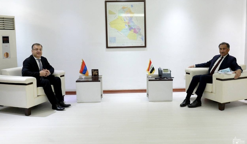 Делегации МИД Армении и Ирака обсудили перспективы развития торгово-экономических отношений между двумя странами