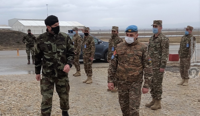 Ստուգվել է հայ խաղաղապահների մասնագիտական պատրաստվածությունը