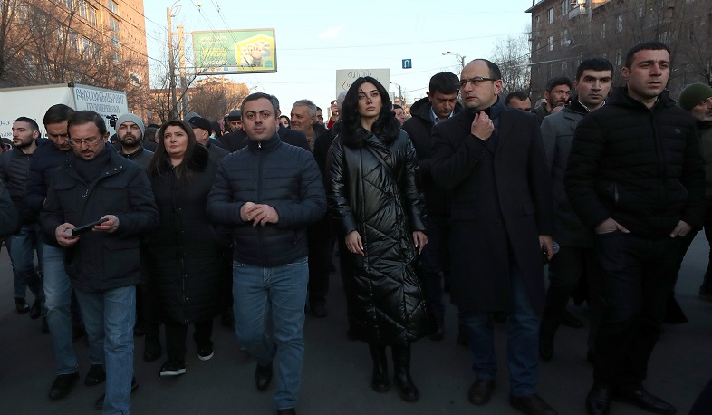 Մեկնարկել է «Հայրենիքի փրկության շարժման» հերթական բողոքի ակցիան