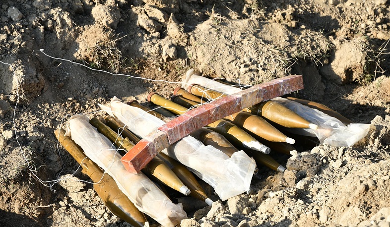 В Арцахе продолжаются работы по обезвреживанию неразорвавшихся боеприпасов