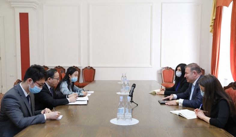 Карабахский вопрос должен быть решен мирным путем: посол Китая в Армении