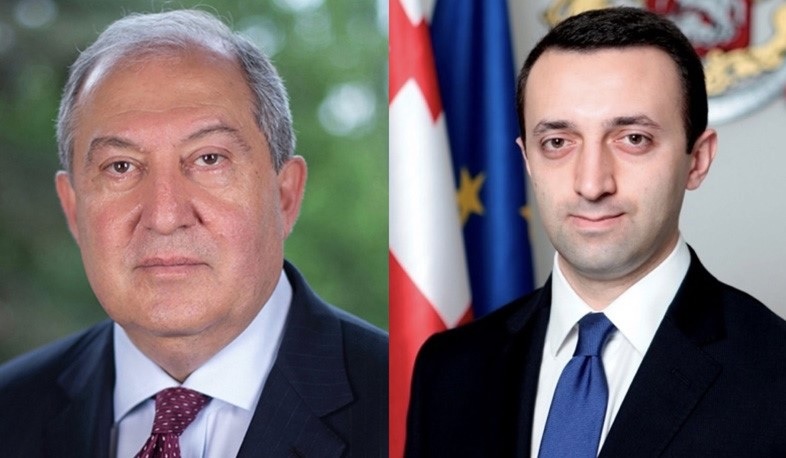 Արմեն Սարգսյանը շնորհավորական ուղերձ է հղել Վրաստանի վարչապետ Իրակլի Ղարիբաշվիլիին