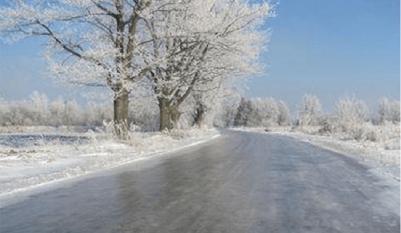 Շուշի-Բերձոր-Գորիս միջպետական մայրուղու որոշ հատվածներում առկա է մերկասառույց
