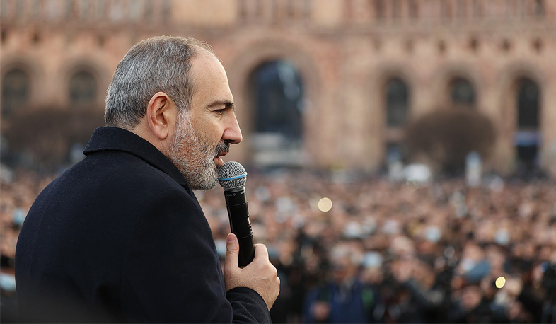 Prime Minister Nikol Pashinyan addressed the nation live