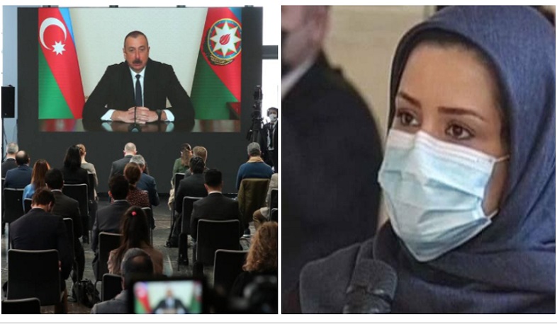 Иранская журналистка разозлила Алиева вопросом о террористах