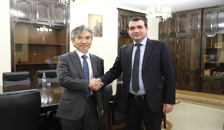 Շիրակի մարզպետը հյուրընկալել է Ճապոնիայի դեսպանին