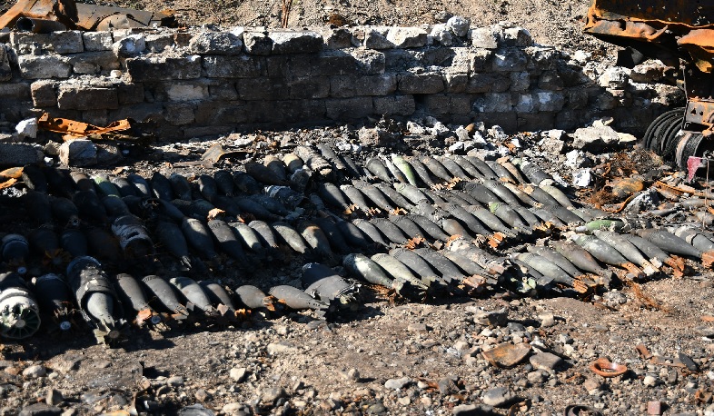 Weapons found in Khnatsakh, Aygestan communities of Askeran region to be destroyed