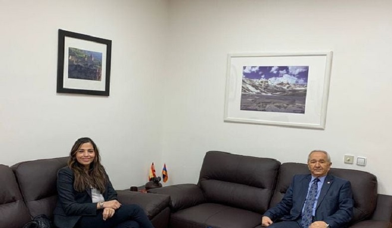 Իսպանիայում ՀՀ դեսպանը հանդիպել է այդ երկրում Կիպրոսի դեսպանի հետ