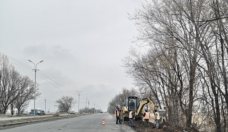 Մեկնարկել են Երևան - Արմավիր - հայ-թուրքական սահման ճանապարհի վտանգավոր 9 կետերի ենթակառուցվածքների բարելավման միջոցառումները