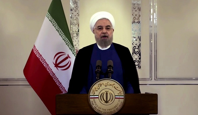 United States to knee down before Iran: Rouhani