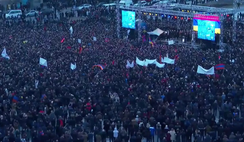 The people are an invincible force. Nikol Pashinyan