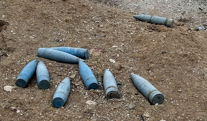 В Мартуни и Аскеране будут проведены работы по обезвреживанию неразорвавшихся боеприпасов