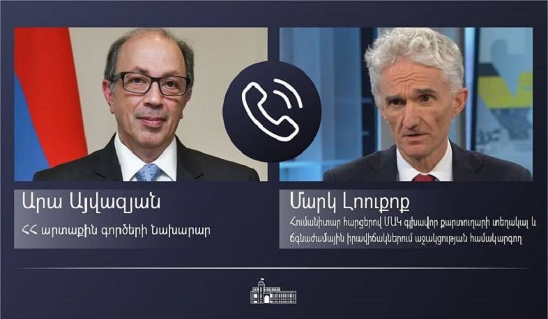 Ара Айвазян представил заместителю генерального секретаря ООН ситуацию, сложившуюся в Арцахе в результате войны