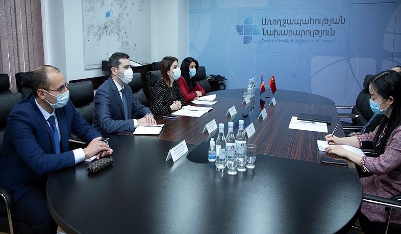 Министр здравоохранения Армении обсудила с послом Китая вопросы приобретения вакцин