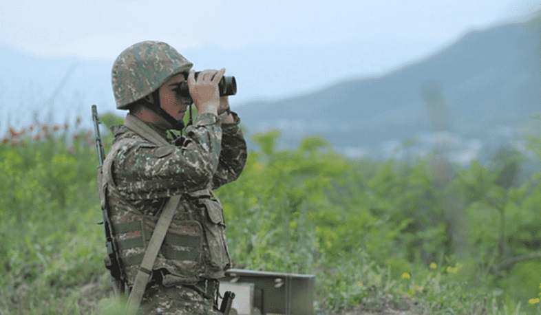 Հայ-ադրբեջանական շփման գծի ամբողջ երկայնքով սահմանային միջադեպեր չեն արձանագրվել. ՊՆ