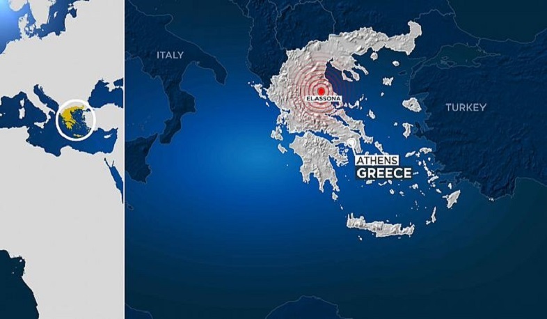 В Греции произошло землетрясение магнитудой 5,9