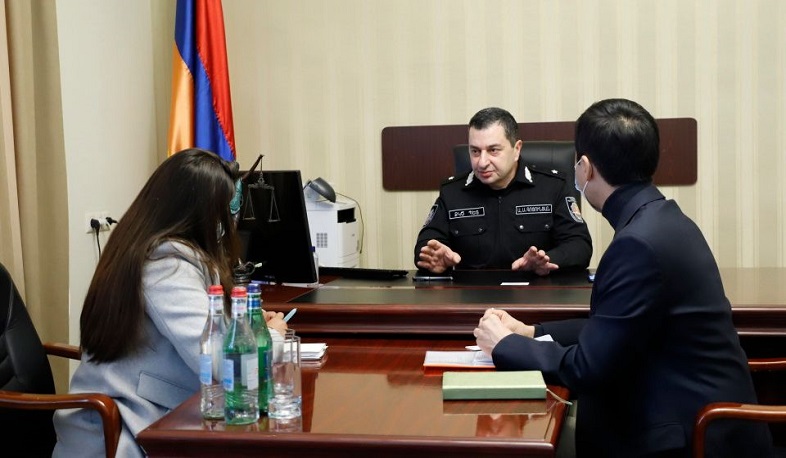 Քրեակատարողական ծառայության պետն ընդունել է ԿԽՄԿ պատվիրակությանը