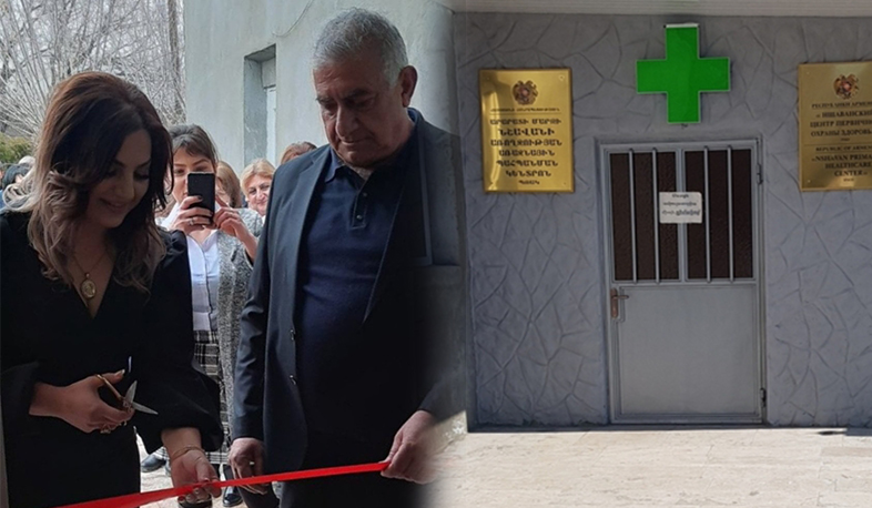 Նշավան համայնքում տեղի է ունեցել ԱԱՊԿ վերակառուցված շենքի բացման արարողությունը