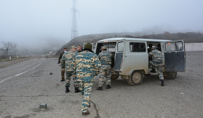 Вчера с базы одной из воинских частей Мартакерта армянской стороне были переданы останки двух военнослужащих