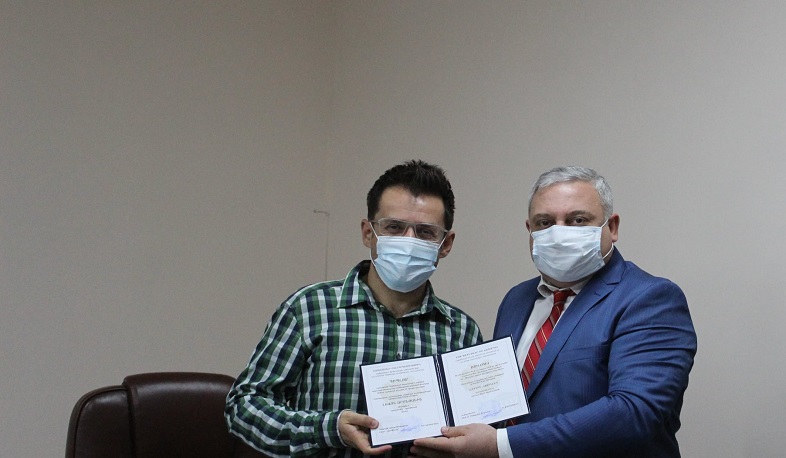 Լևոն Արոնյանին հանձնվել է ՀՖԿՍՊԻ պատվավոր պրոֆեսորի կոչման վկայագիրը