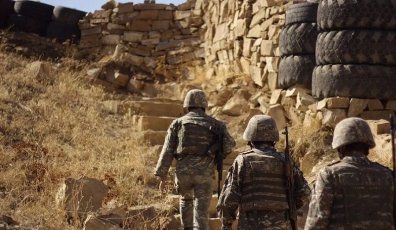 По всей линии соприкосновения армяно-азербайджанской границы инцидентов не зафиксировано: МО РА